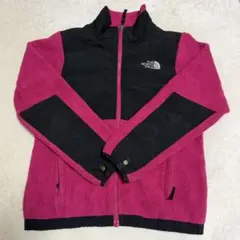 THE NORTH FACE フリースジャケット ブラックピンク（キッズ140）