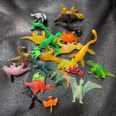 恐竜ゴムフィギュア