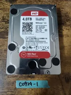ジャンク WD Red 4TB HDD WD40EFRX NAS用ハードディスク - メルカリ
