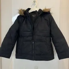 コムサイズム　黒　中綿コート　男の子　110センチ