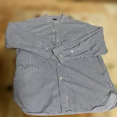 UNIQLO ストライプ 長袖シャツ S