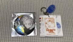 サカモトデイズ　デコレクション缶バッジ　ホワイトアクリルキーホルダー