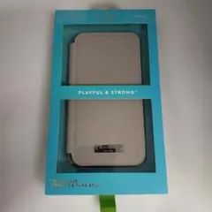 (d2)kate spade iPhone XR 手帳型ケース ベージュ