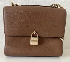 MICHAEL KORS ショルダーバッグ ブラウン チェーン マイケルコース