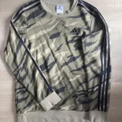 アディダス　トレーナー　S メンズ　レディース　迷彩　カモフラージュ　長袖