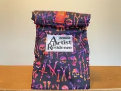 【極美品中古】レスポートサック (LeSportsac) スカル柄 ランチバッグ