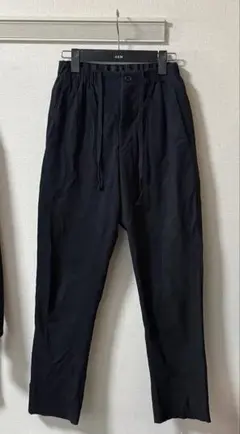 A20066 美品 山内 フリーカット強撚ポンチイージーパンツ 黒 2 A20066 美品 山内 フリーカット強撚ポンチイージーパンツ 黒 2 - メルカリ
