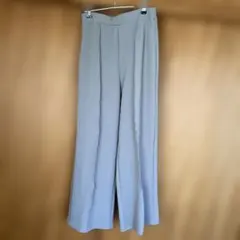 パンツ　ウエストゴム　グレージュ　Lutique