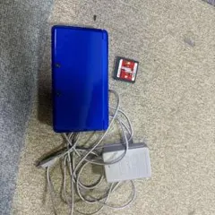ニンテンドー3DS 本体 青 充電器・ゲームカード付き