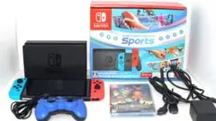Nintendo Switch 本体 ＋Joy-Con2個 ソフト1本　おまけ付