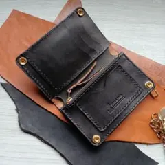 ショートトラッカーウォレット　カードポケット×3　42TALON復刻