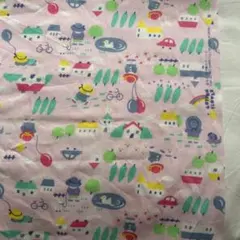 サンリオ　レトロ COTTON FLOWER ファンシー　生地 はぎれ