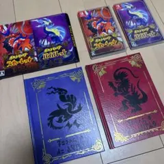 ポケモンSV特典 オリジナルアートブック&空箱 スカーレット バイオレット