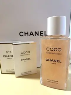 【新品】シャネル ココマドモアゼル パーリー ボディオイル 250ml 香水付