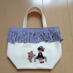 新品・タグ付き】familiar ファミリア 神戸本店 1周年デニムバッグ