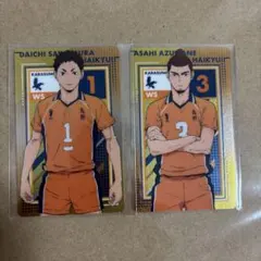 ハイキュー!!烏野3年生セット