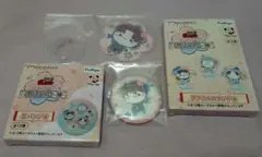 忍たま乱太郎 フリューくじ 土井半助 山田利吉 アクリルスタンド 缶バッジ