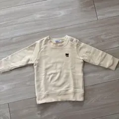 DOUBLE.B ベージュ トレーナー 80