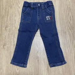 ミキハウス DOUBLE.B(ダブルビー)デニムパンツ　90cm