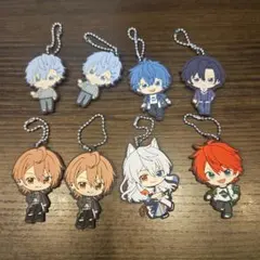 からぴち ラバーキーホルダー 8個