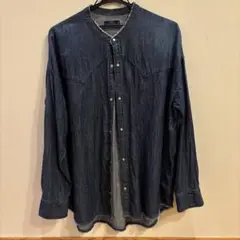 ITEMS URBAN RESEARCH ダークデニムシャツ