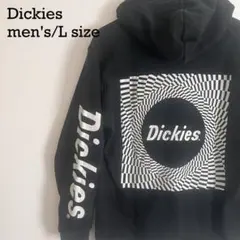 Dickies ディッキーズ プルオーバーパーカー L 黒 ビッグバックプリント
