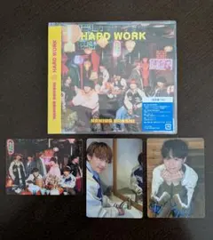 なにわ男子HARDWORK/通常盤/トレカ付/シリアルコード付
