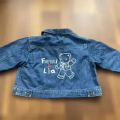 ファミリア Fami&Lia デニムジャケット Gジャン 90 ファミちゃん