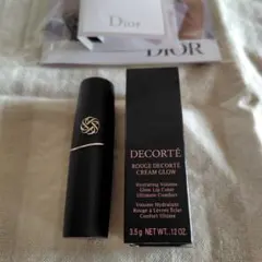 コスメデコルテ ルージュデコルテ クリームグロウ 01G 口紅　中古　おまけ付き