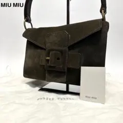 o68【極美品】ミュウミュウ アーカイブ ブラック パテントレザー 