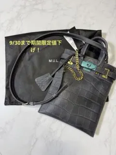 最終値下げ!!新品レア商品】M.U.L. サコッシュS キルティング型 ファー 