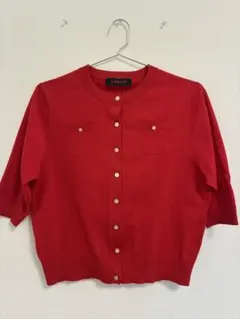 CABaN ネイビー 半袖カーディガン 新品タグ付き CABaN 「CABaN」 カーディガン S ネイビー レディース