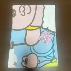 おぱんちゅうさぎ　遊園地柄　バスタオル