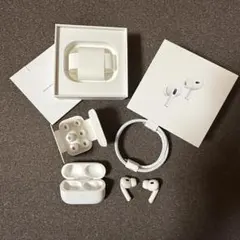 【美品】AirPods pro 第二世代　Type C 中古　正規品 Amazon.co.jp: 【整備済み品】 Apple AirPods Pro（第2世代