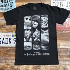 あ*ん様 ナイトメアビフォアクリスマス Tシャツ ムービーT ディズニー ジャッ