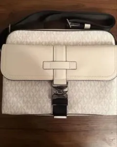 MICHAEL KORS ハドソン　メンズ　MKロゴ　レザー　新品のサムネイル
