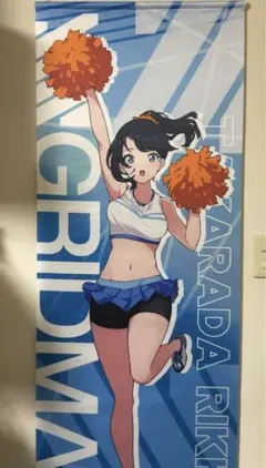 SSSS.GRIDMAN 宝多六花 ロングタペストリー キャラ福くじ A賞