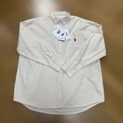 U.S. POLO ASSN. 長袖ポロシャツ アイボリー F