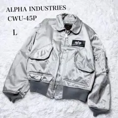 【希少/USA製】ALPHA INDUSTRIES CWU-45/P シルバー