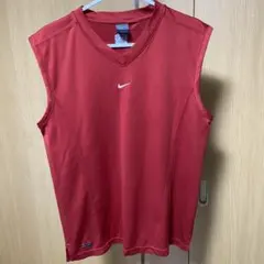 NIKE ナイキ DRY-FIT ノースリーブ タンクトップ メンズM 赤