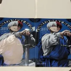 【匿名配送】ヒロアカ　クリアファイル　轟焦凍　最強ジャンプ 2枚セット