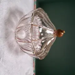 ヴィンテージガラス製キャンディポット