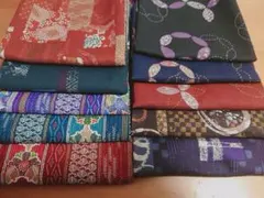 日本製  和柄プリント生地   5柄アソート  A-2