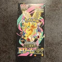 ポケモンカードゲーム megaドリームex 1BOX シュリンクなし　ペリあり
