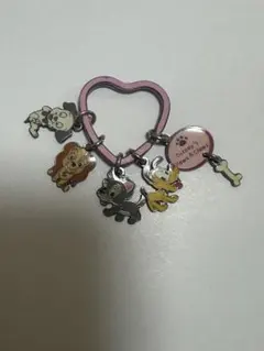 Disney Paws & Claws ハート型 キーホルダーのサムネイル