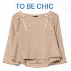 TO BE CHIC 半袖ブラウス ダークネイビー サイズ44 - メルカリ