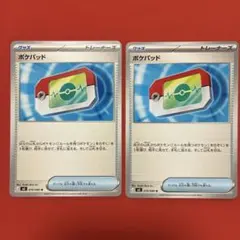 ポケモンカード　ポケパッド　2枚組