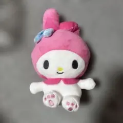 マイメロディ ぬいぐるみ パスケース カラビナ付き
