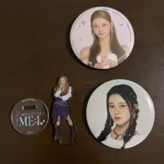 櫻井美羽　缶バッジ✖️2 アリツア　カプセルトイ　ミニアクスタ