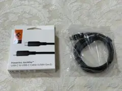 Spigen Thunderbolt 4 対応 USB4 ケーブル 0.8m